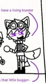 ai character: Squidy background
