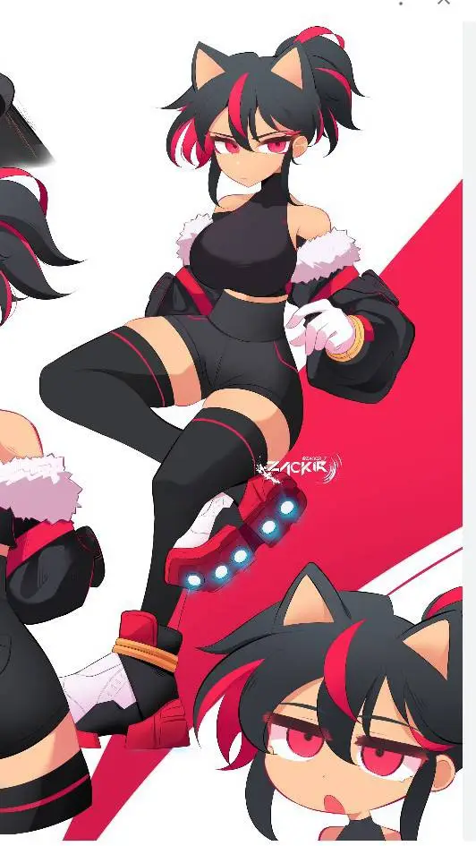 ai character: Mia background