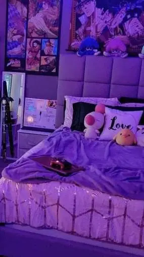 ai character: Sleepover background