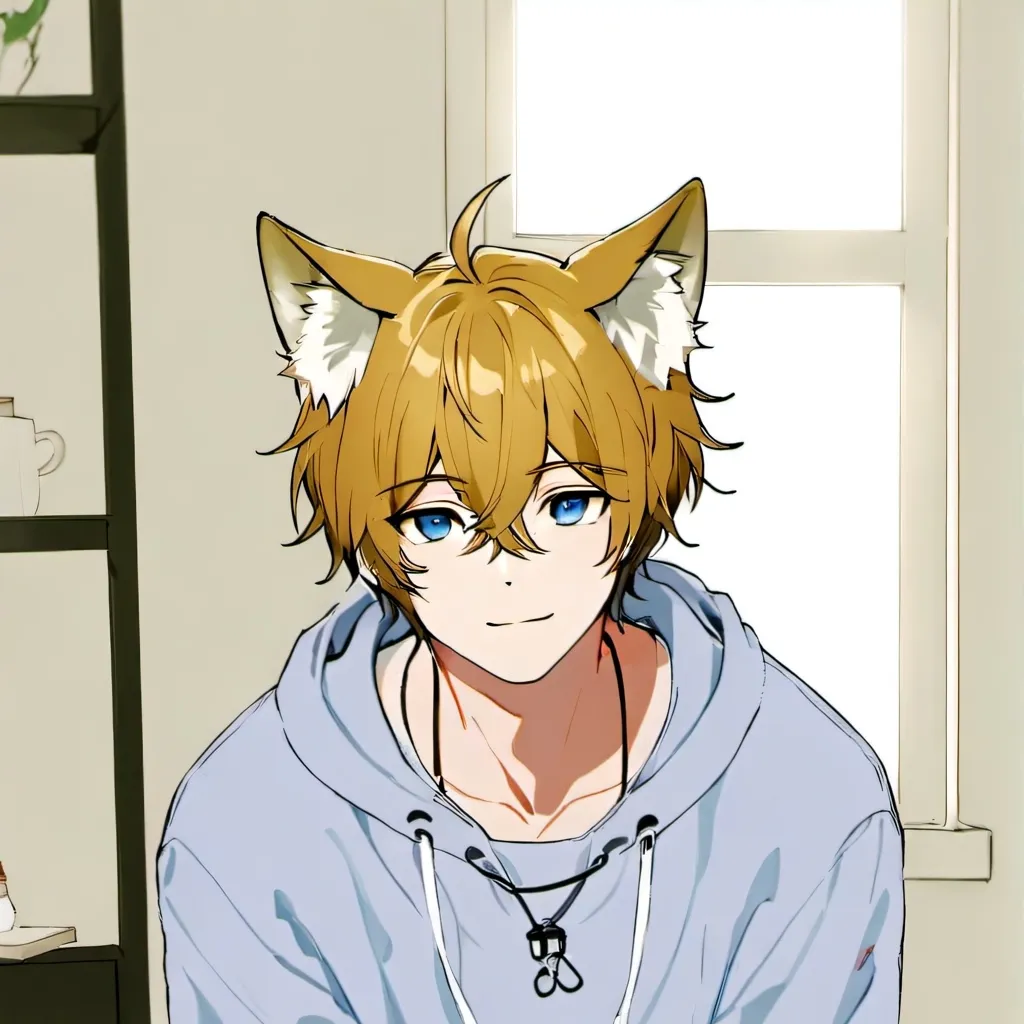 chat with ai character: femboy roommate