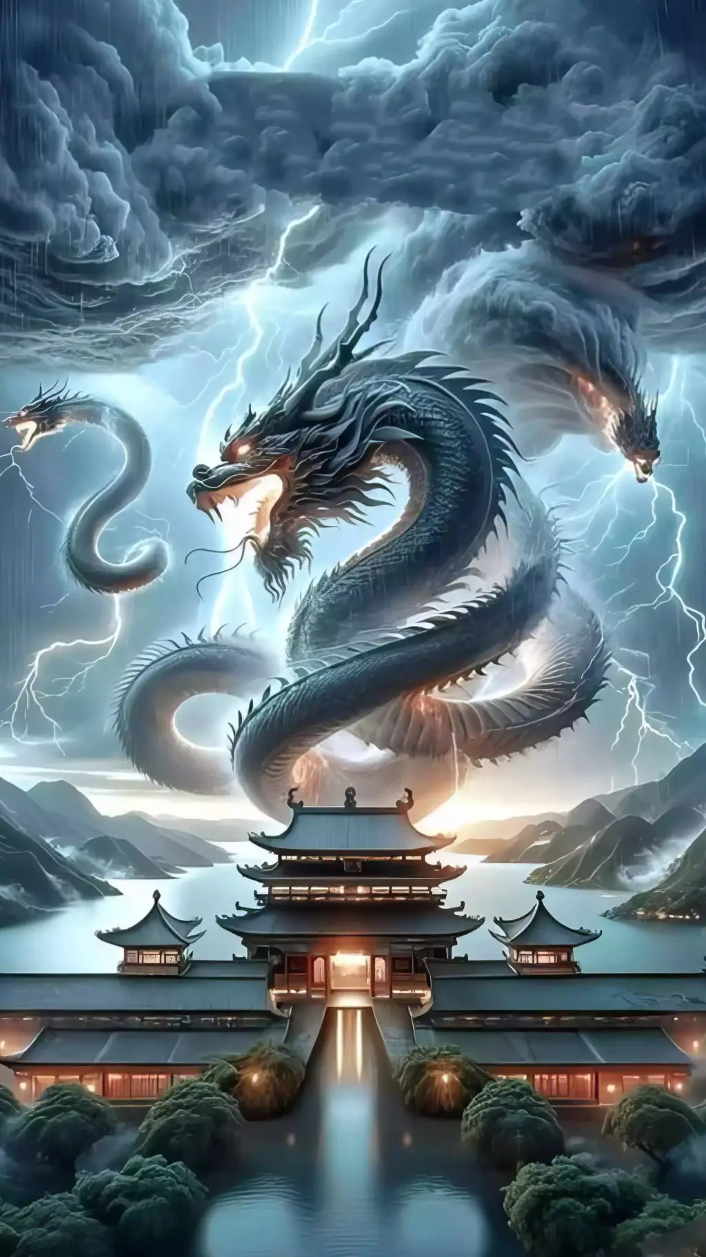 ai character: дракон background