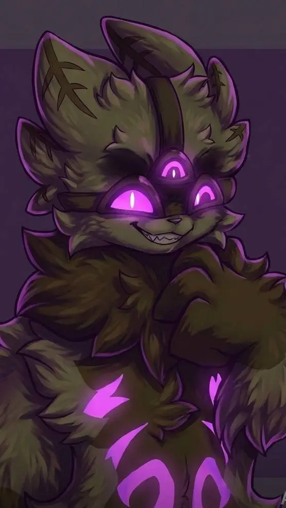 ai character: тьма background