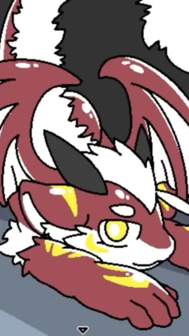 ai character: Scarlet Dragon  background