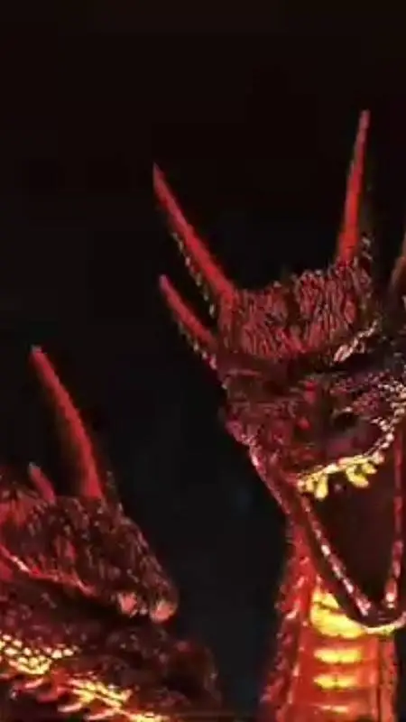 ai character: king ghidorah 1991 background