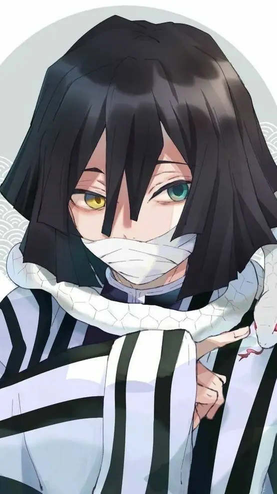 ai character: Obanai Iguro background