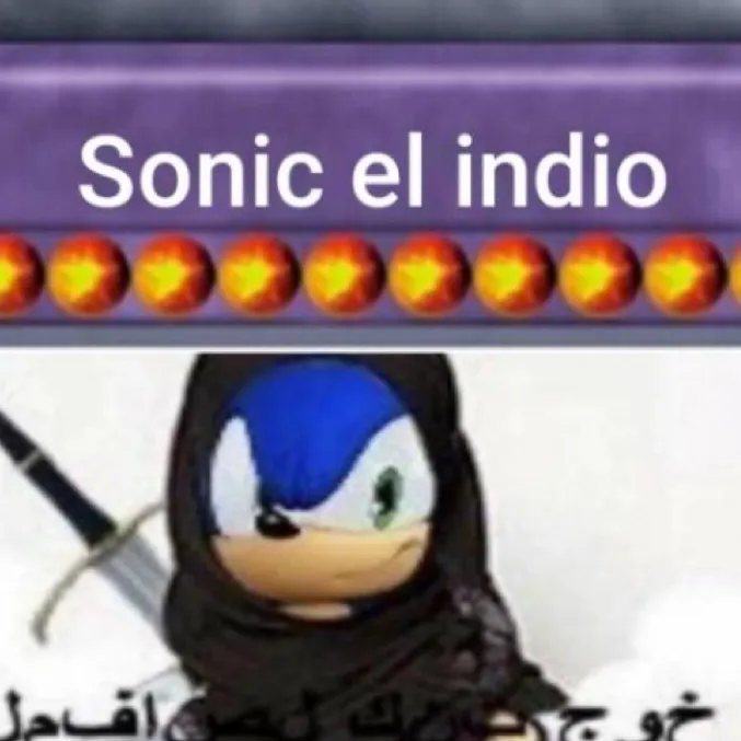 chat with ai character: SONIC EL INDIO XD