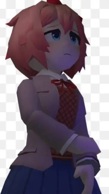 ai character: sayori background