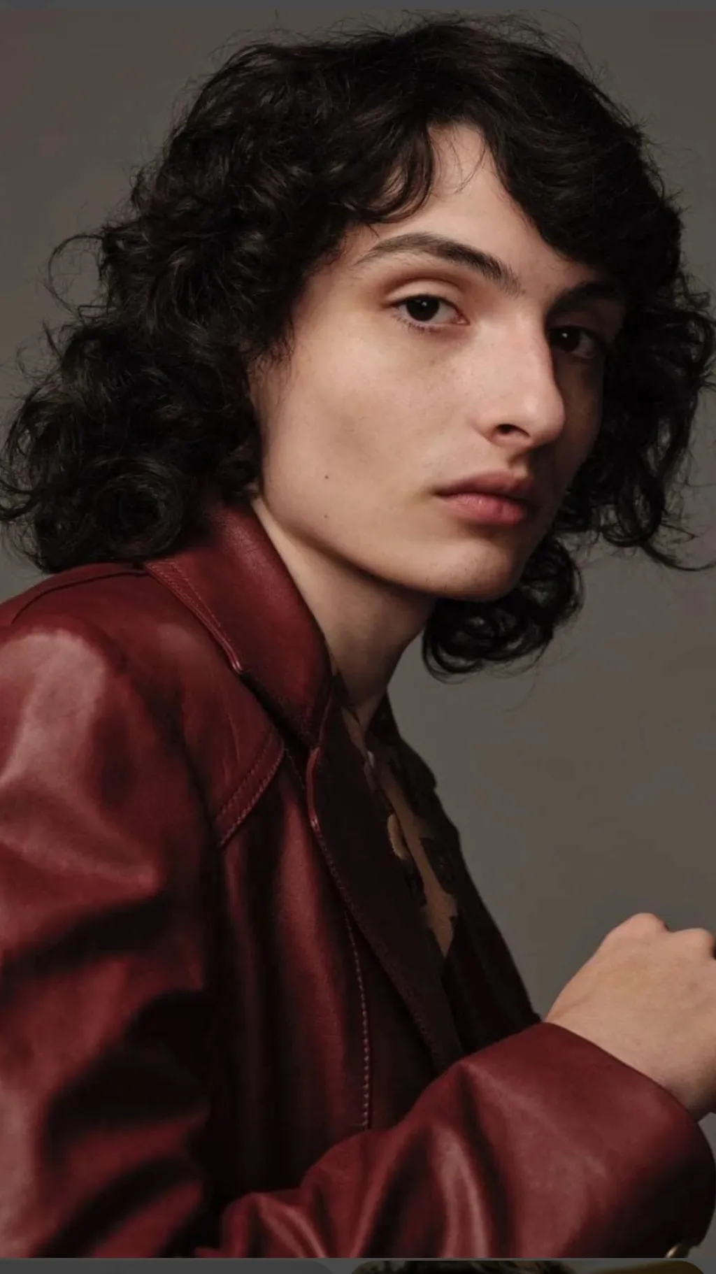 ai character: Finn wolfhard  background