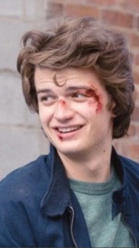 ai character: Steve Harington  background