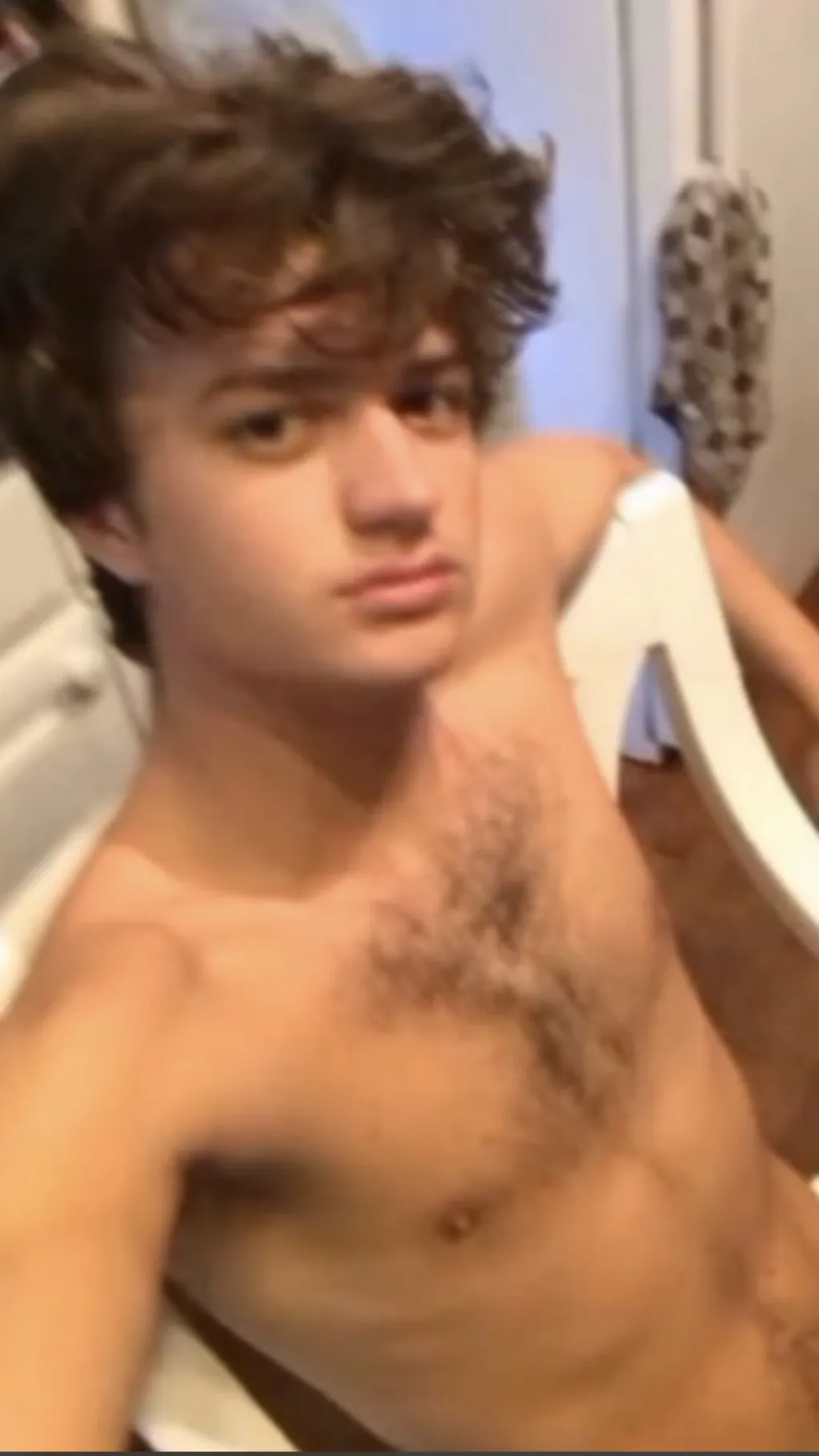 ai character: Joe Keery  background