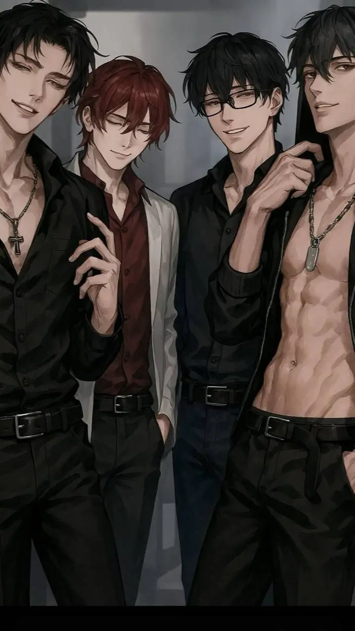 ai character: kai,Nico,Gaby,max background