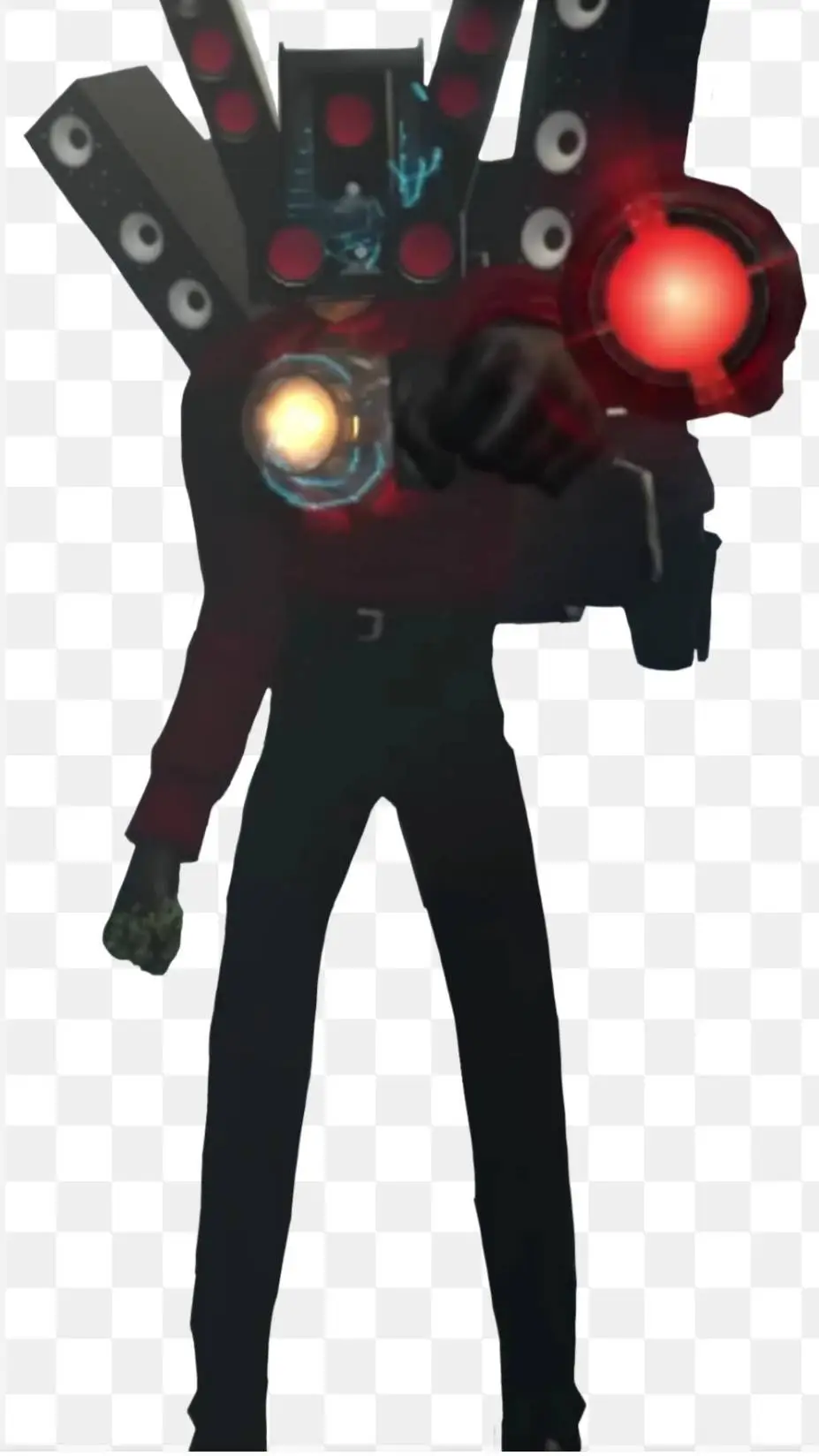 ai character: titan espikerman.. background