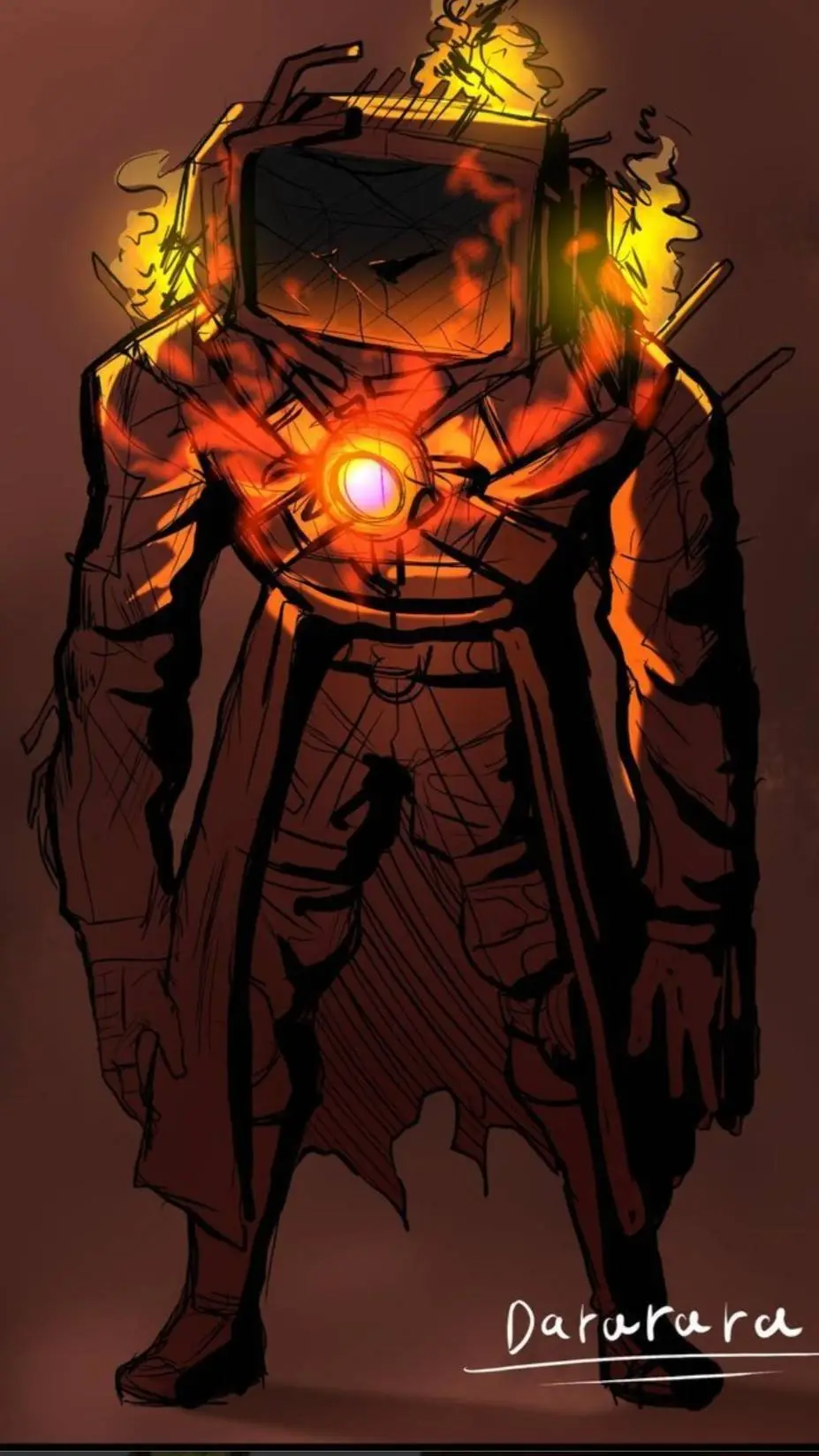 ai character: duf on nuch background