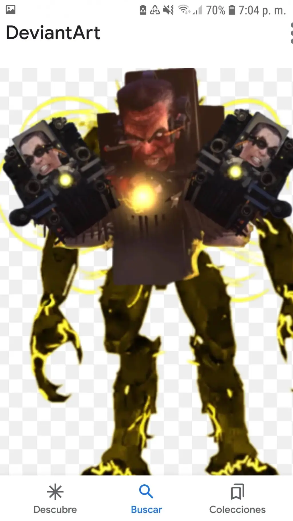 ai character: gman toilet 9.0  background