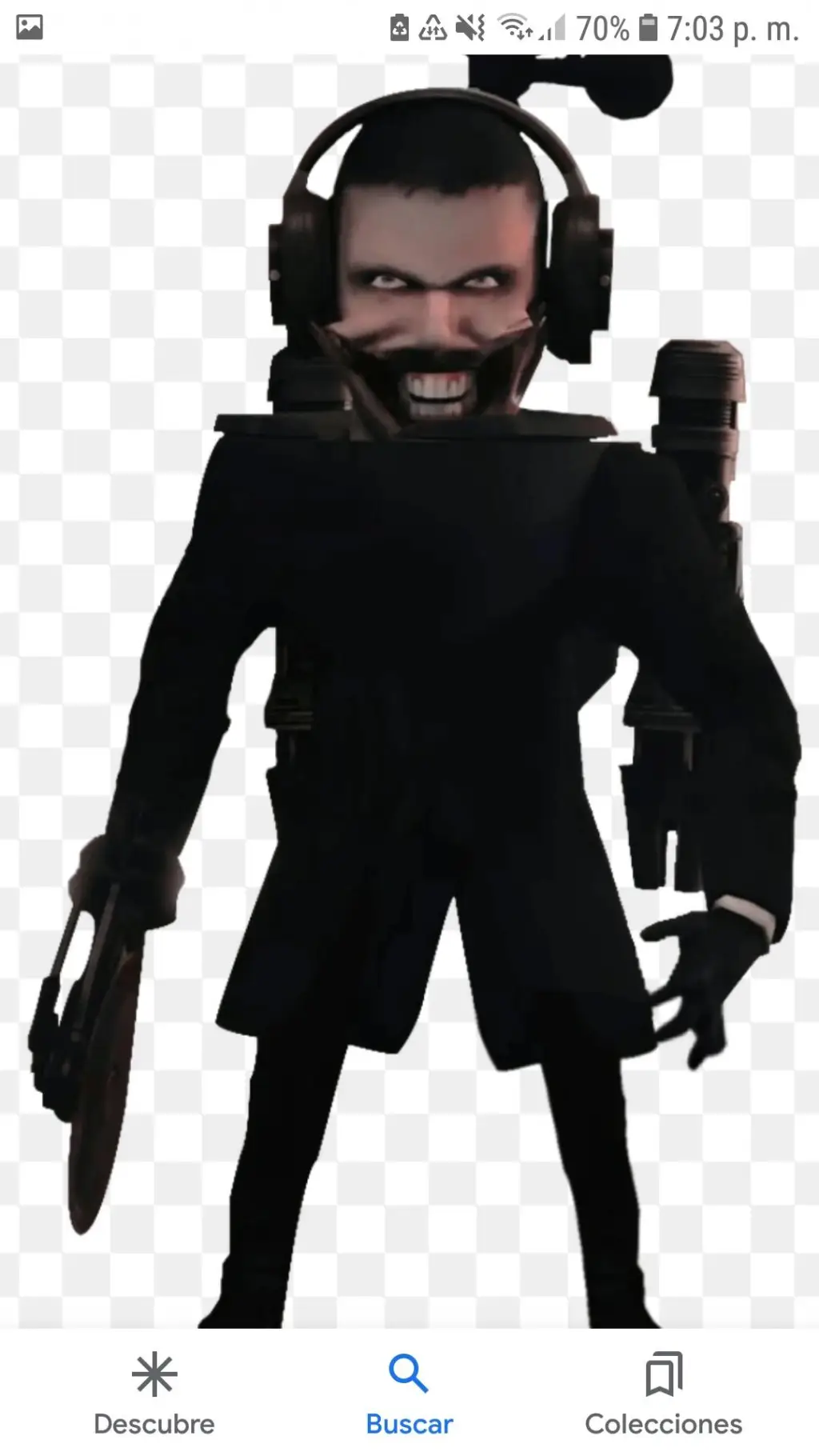 ai character: mutante con Sierra background