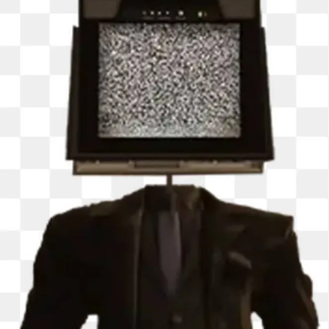 chat with ai character: large tv man