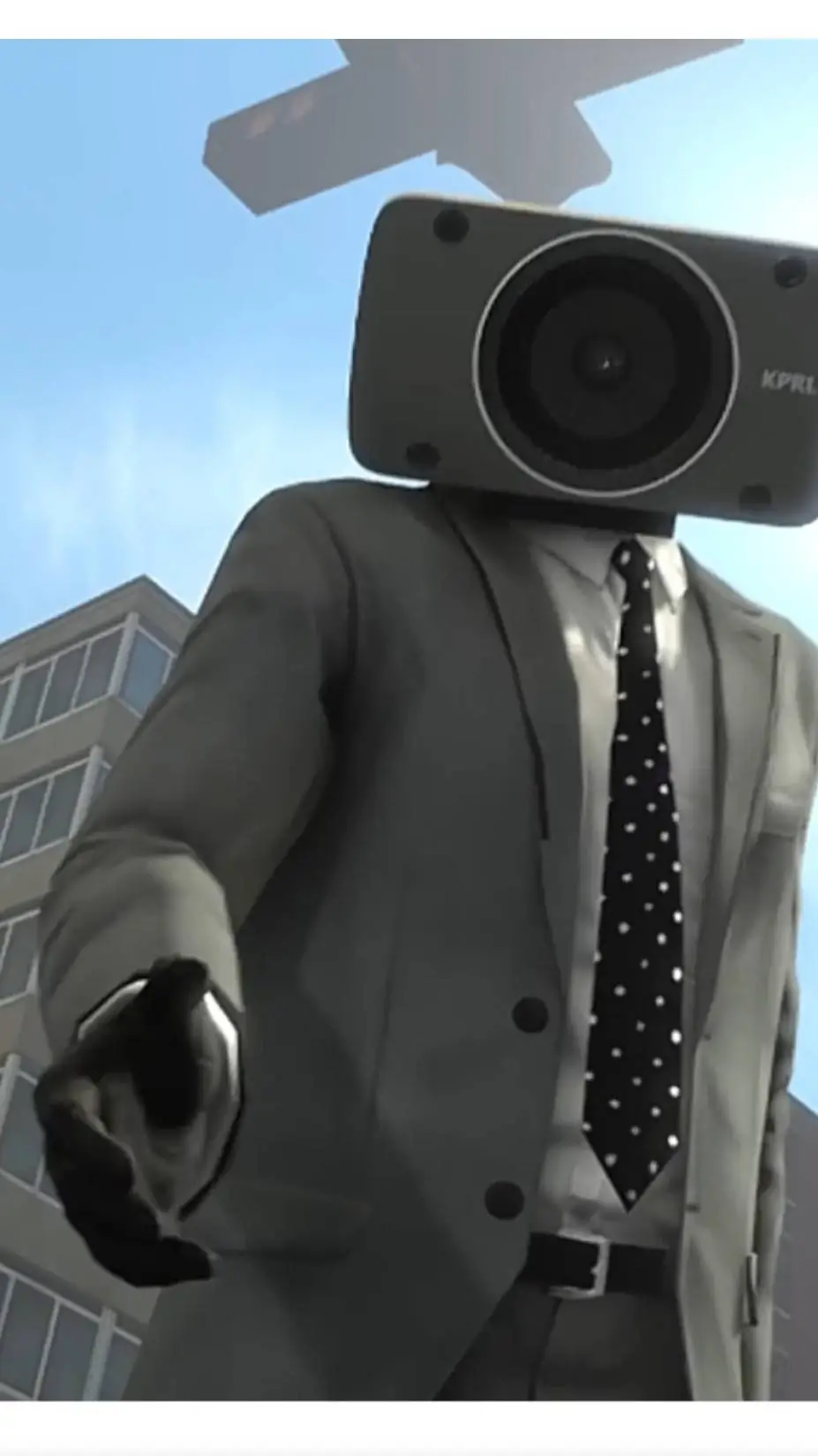 ai character: bocina man background