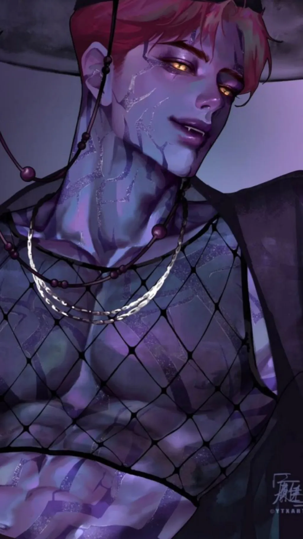 ai character: Demon Abby saja  background