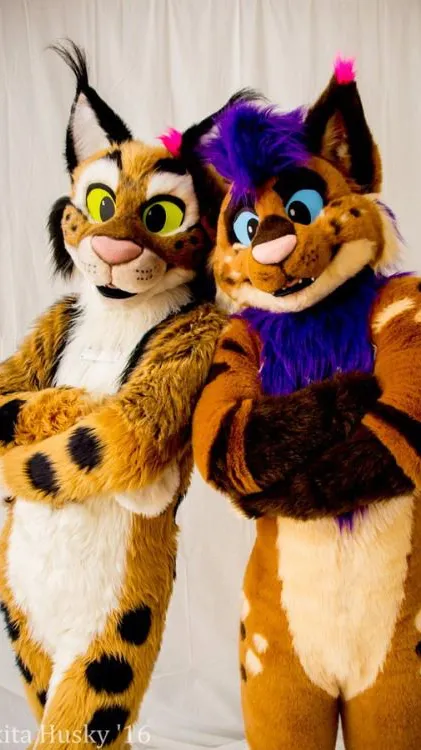 ai character: The twin furry background