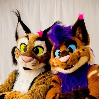 chat with ai character: The twin furry