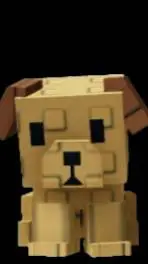 ai character: Golden Lab Mad background