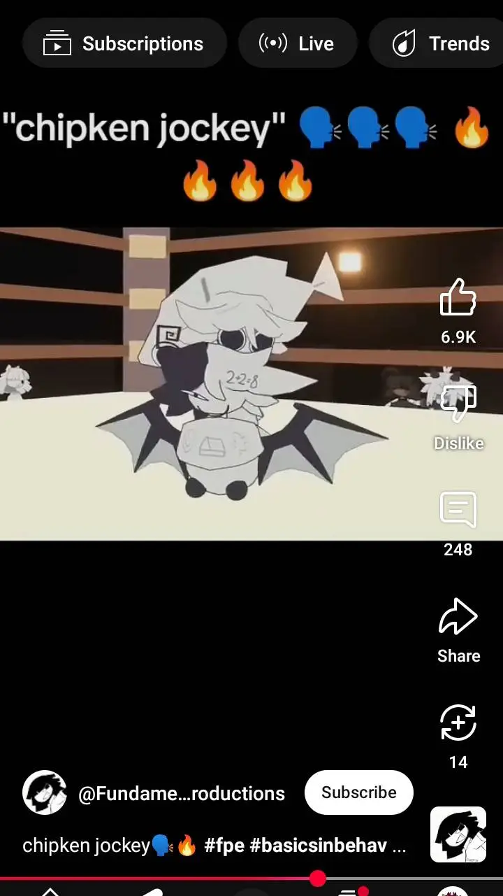ai character: Chipken jockey background