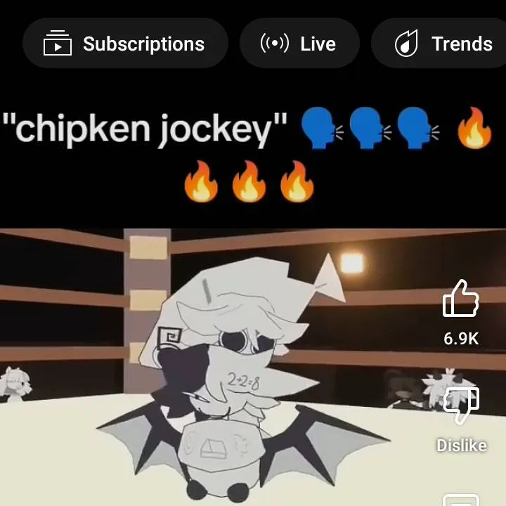 chat with ai character: Chipken jockey