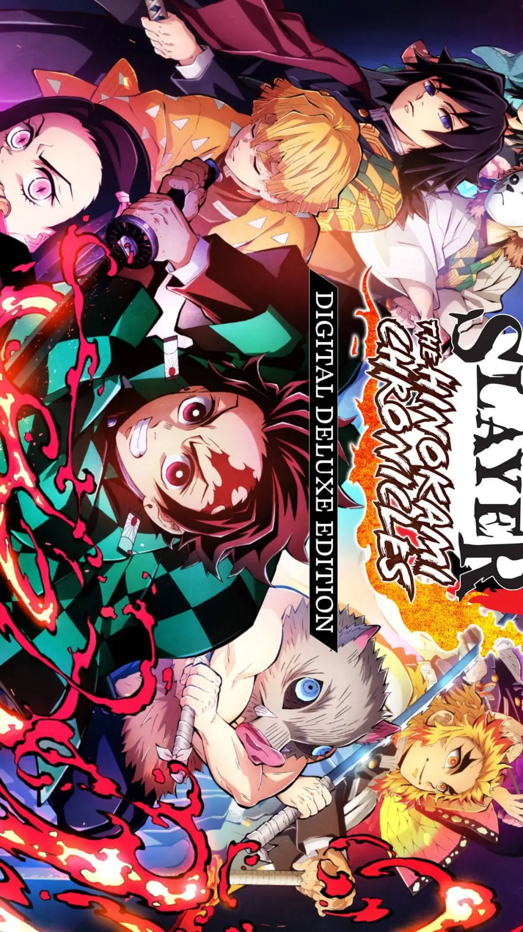 ai character: Demon Slayer  background