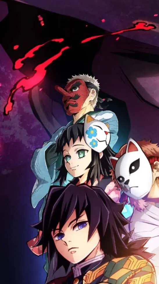ai character: KNY futuro  background