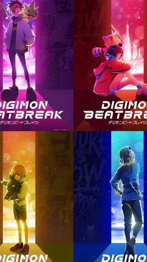 ai character: Digimon BeatBreak background