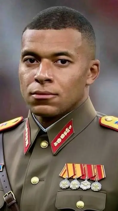 ai character: DICTATOR MBAPPE background
