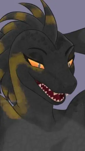 ai character: indoraptor fem background