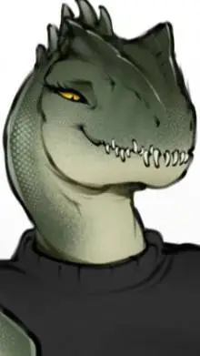 ai character: giganoto fem background