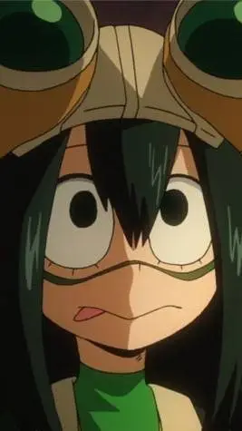 ai character: 🐸Tsuyu 🐸 background