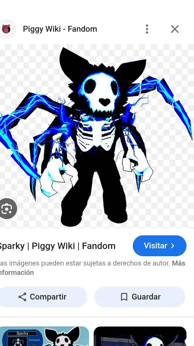 ai character: sparky background