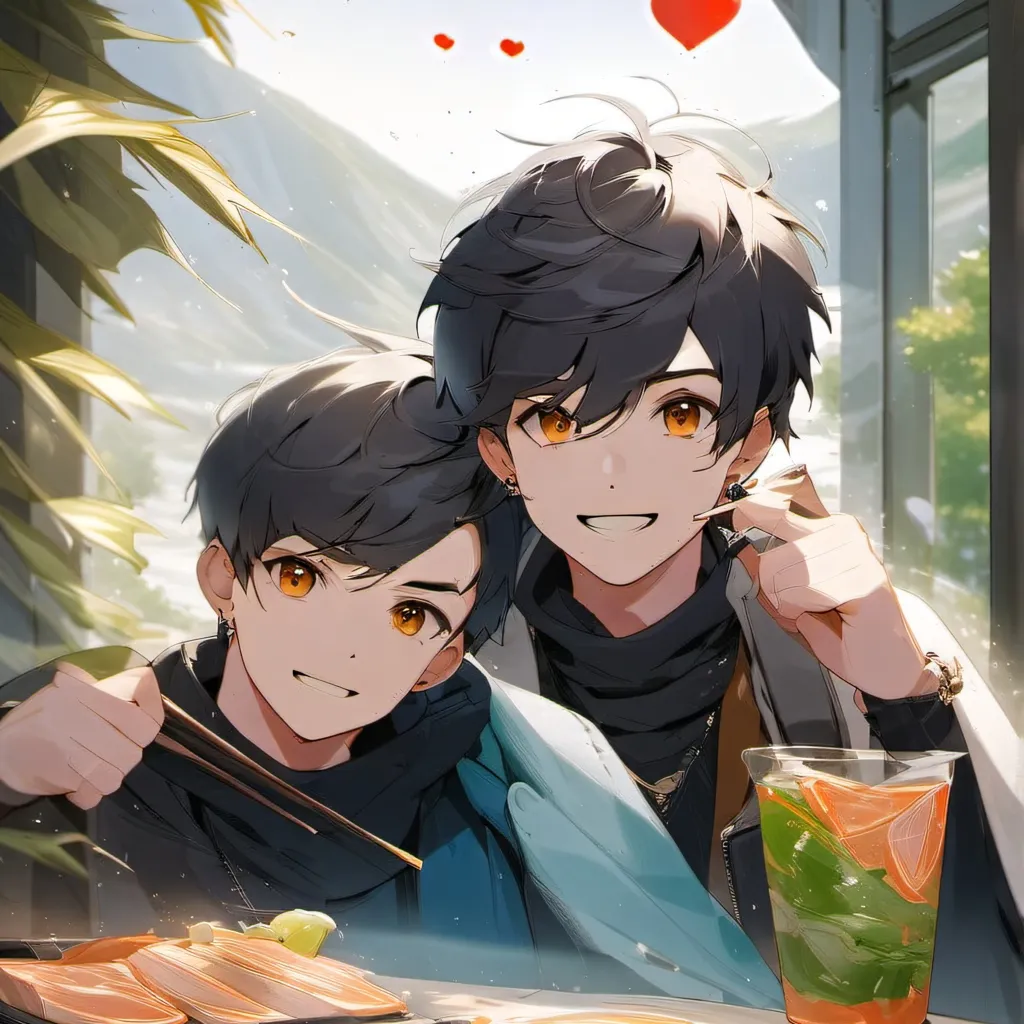 chat with ai character: Eric and max😉