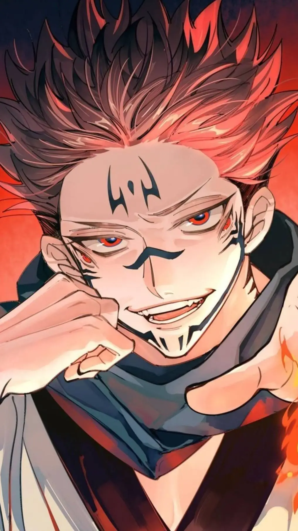 ai character: -✩Ryomen Sukuna✩- background