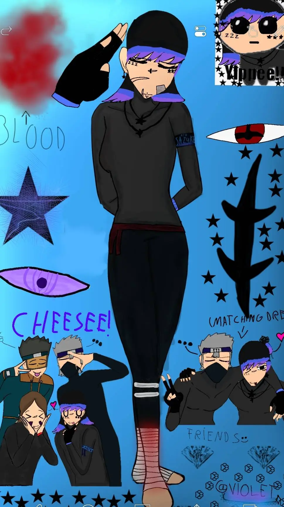 ai character: ☬~𝐂𝐫𝐲𝐬𝐭𝐚𝐥 𝐒𝐚𝐳𝐮𝐤𝐞~☬ background