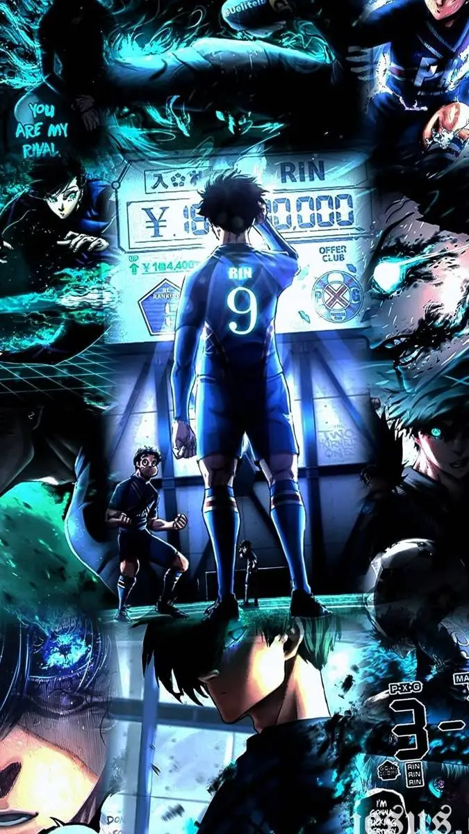 ai character: {°=💙Rin🖤=°} background