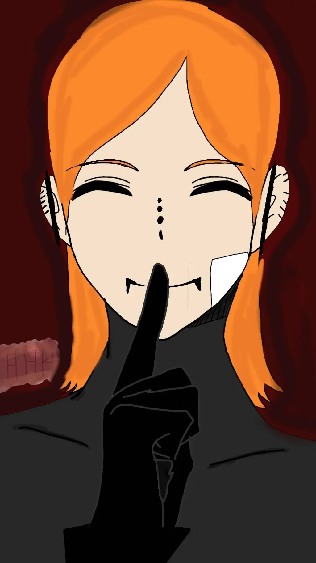 ai character: °🧡Liza Uchiha🔥° background