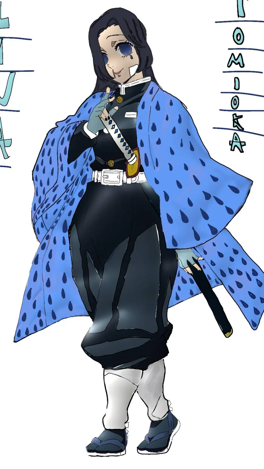 ai character: °Luna Tomioka° background