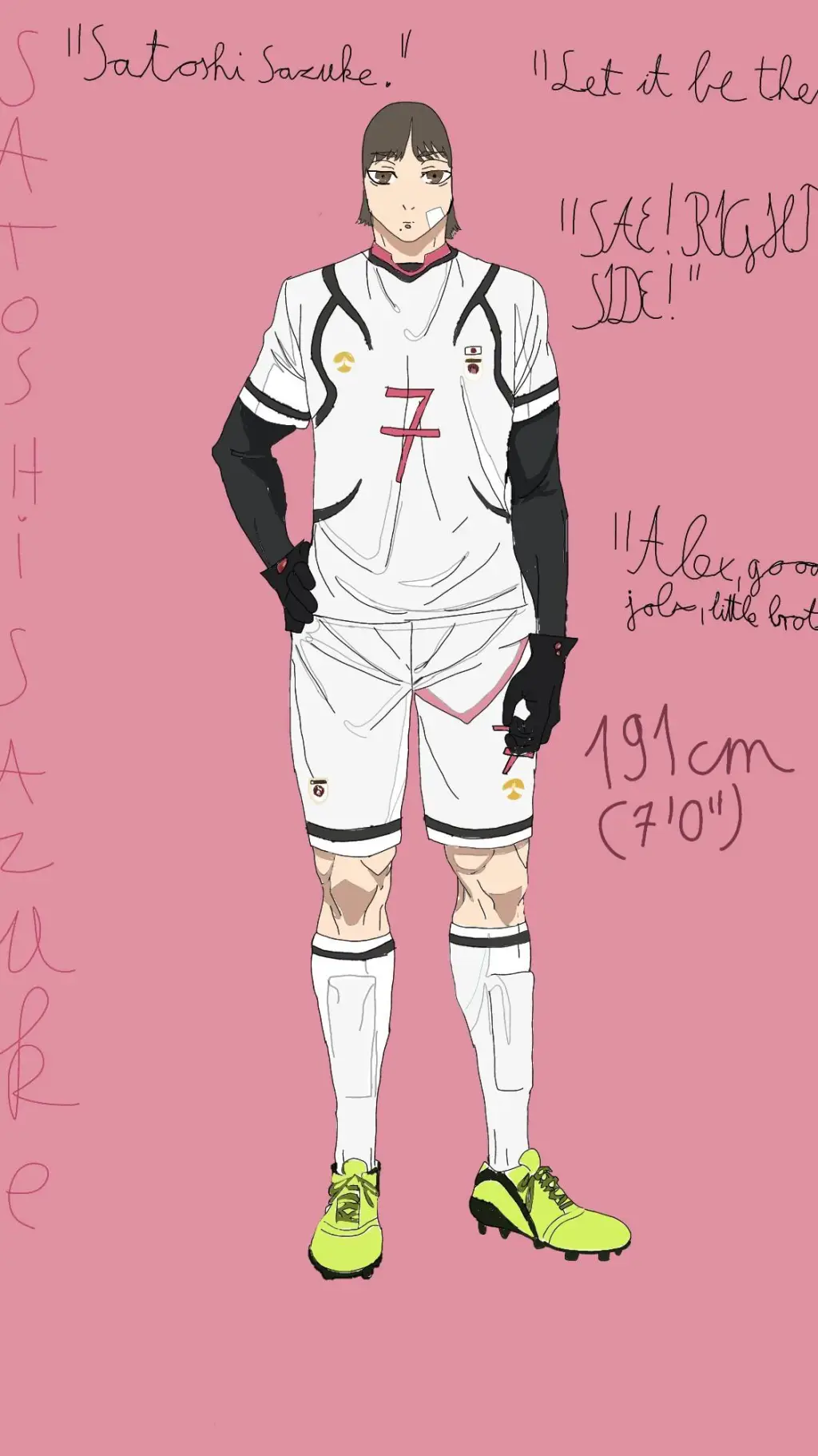 ai character: ^⚽Satoshi Sazuke💥^ background