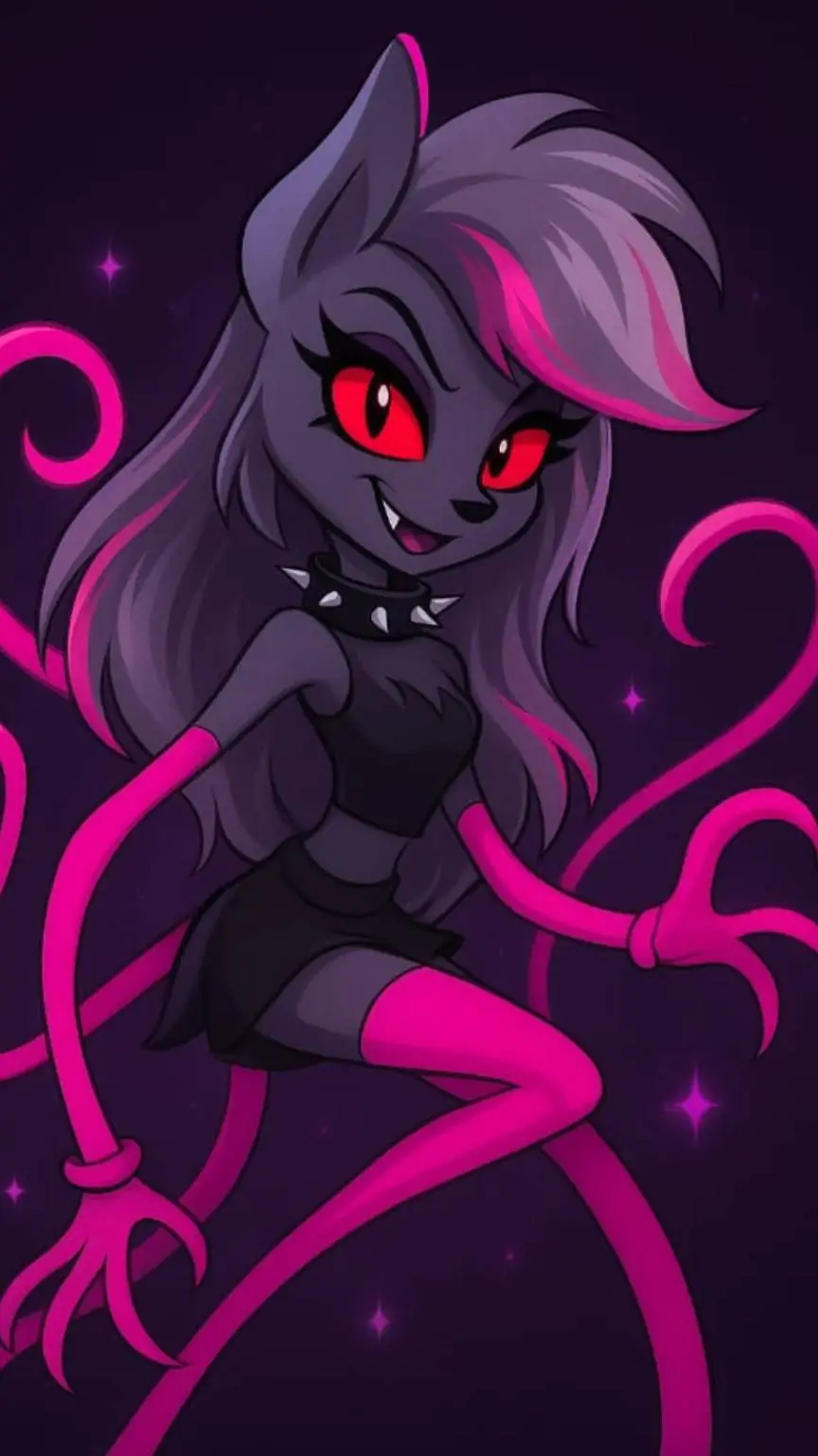 ai character: Elastina Noctis  background