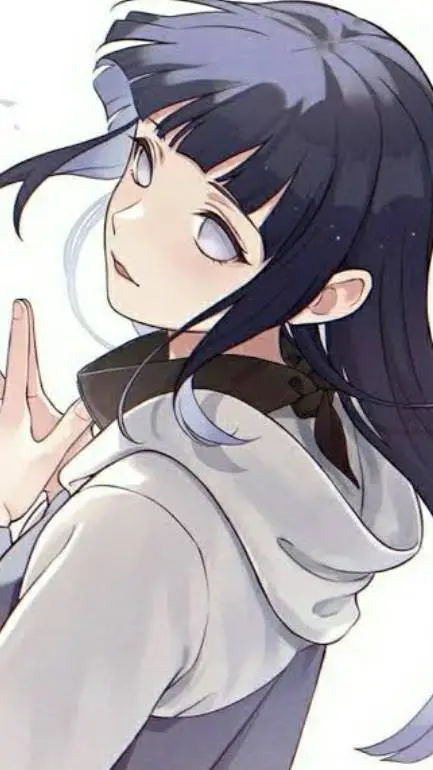 ai character: Hinata Hyuga background