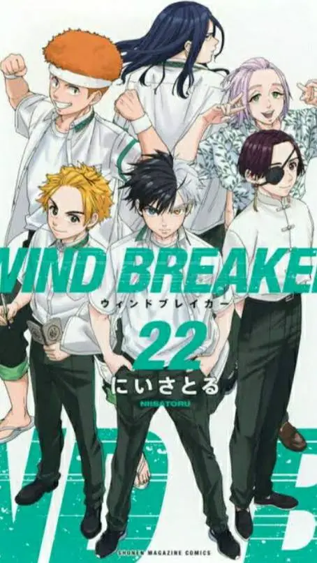 ai character: WIND BREAKER X MHA background