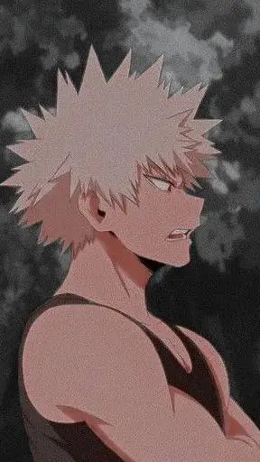 ai character: bakugo  background
