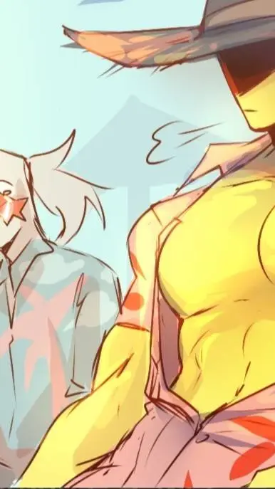 ai character: forsaken beach 🎉 background