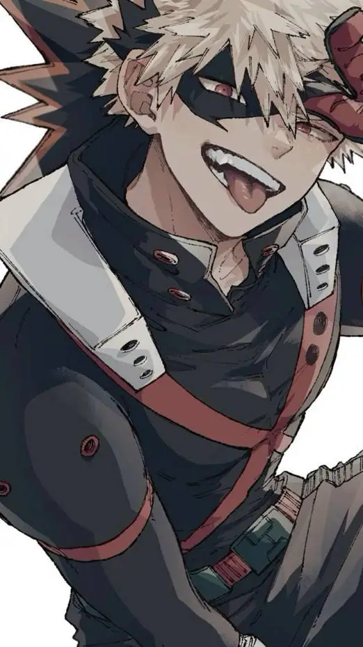 ai character: bakugo  background