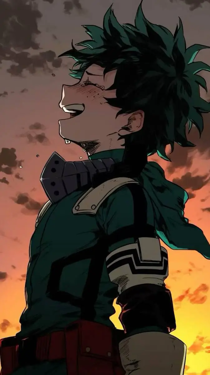 ai character: Deku background
