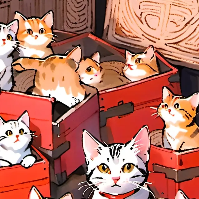 chat with ai character: cats
